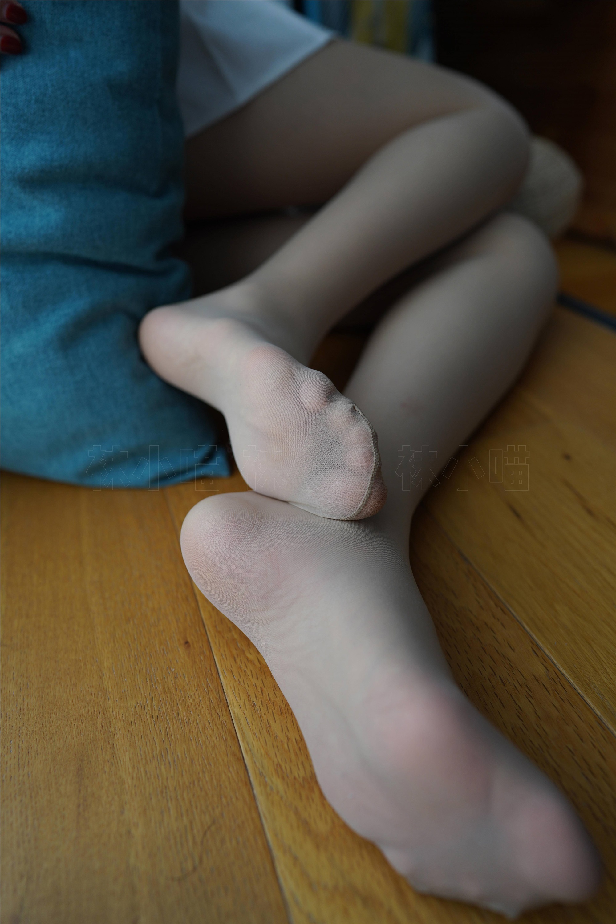 kittyWawa袜小喵  KT269 清新小格子